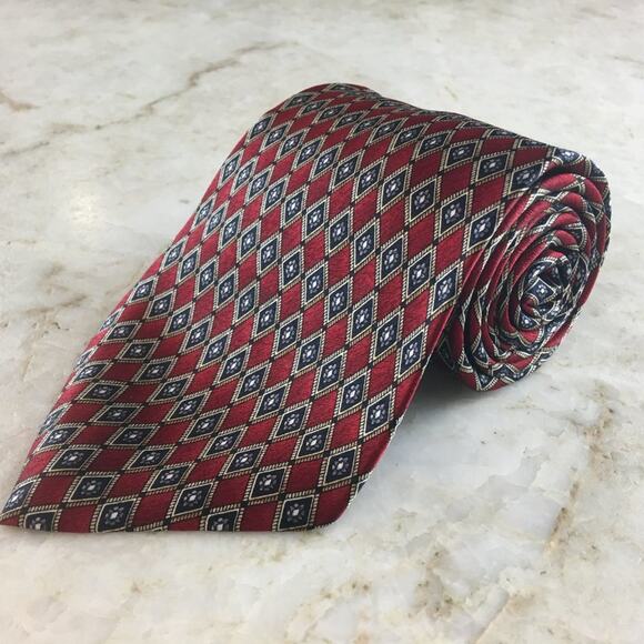 PIERRE CARDIN SILK TIE - Picture 12 of 13